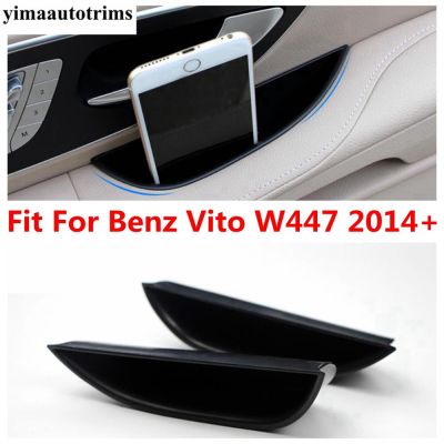 ปกออแกไนเซอร์การจัดการกล่องเก็บของที่เก็บของที่เท้าแขนด้านหน้าสำหรับ Mercedes-Benz Vito W447 2014-2021ตกแต่งรถยนต์