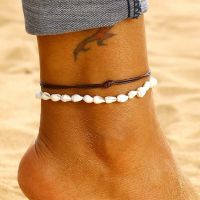 Bohemia Conch Bead Anklets For Women Beach Barefoot Jewelry Fashion Handmade Foot Chain Bracelets Accessories Friend Gifts