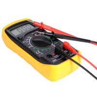 Multimeter XL830L（เเบตตรี่อยู่ในตัว）เครื่องวัดแรงดันไฟ วัดกระแสไฟ วัดค่าความต้านทาน วัดทรานซิสเตอร์ ดิจิตอลมัลติมิเตอร์