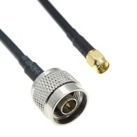 RG58 N Male to SMA male Coaxial Kable 50Ohm extension Connector RF Coaxial 50-3 Cable 50ohm 15/30CM/50cm 1M 2M 3M