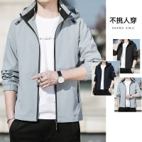 Spot parcel post Coat for Men 2023 Spring and Autumn New Casual Loose All-Match Trendy plus Size Mens Jacket Mens Top Clothing