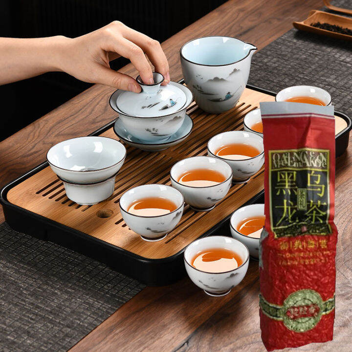 Organic Black Oolong Tea for Weight Loss and Beauty Chinese Tie Guan