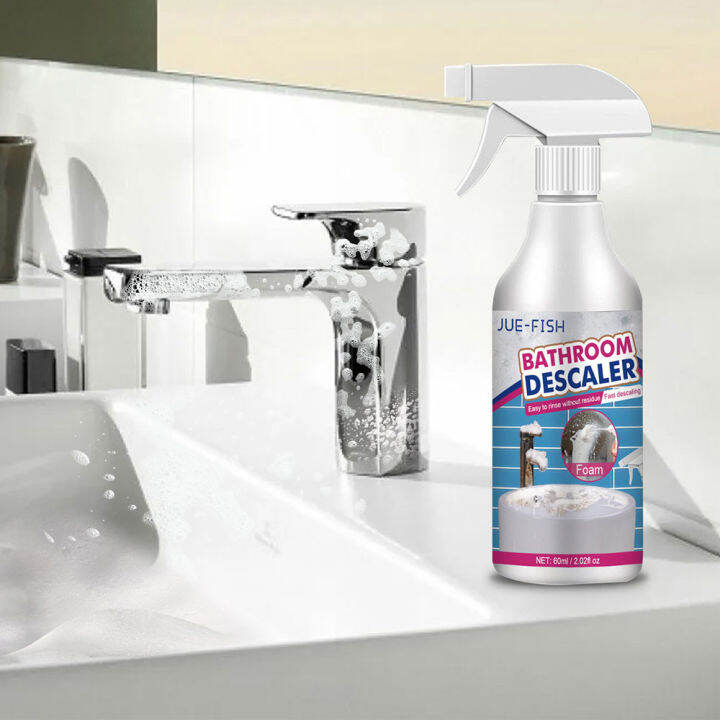 Bathroom Foam Cleaner Spray Powerful Descaling Cleaner for Bathtub