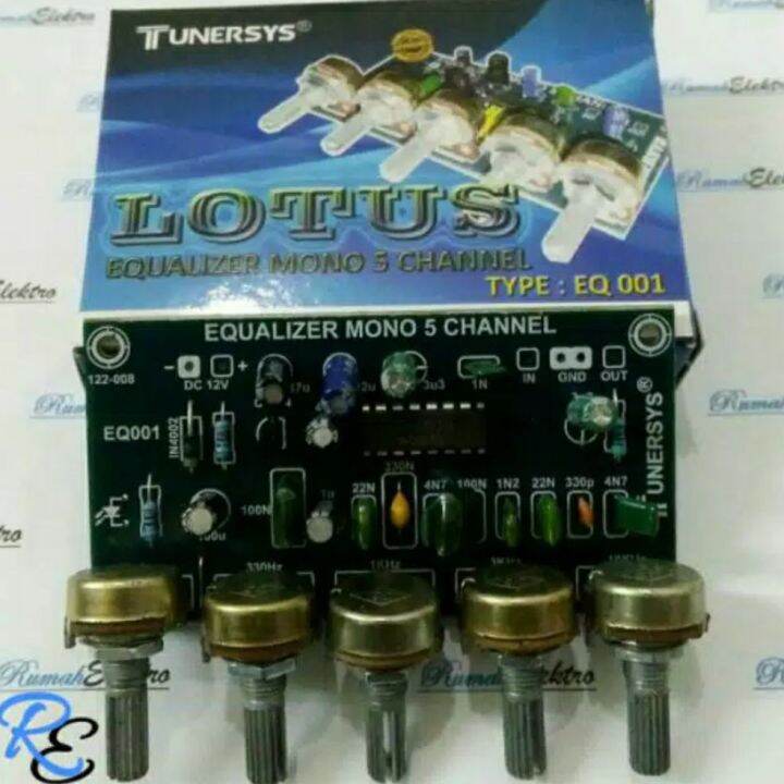 Kit Equalizer Mono LA3600 Mono 5 Channel by tunersys Lazada Indonesia