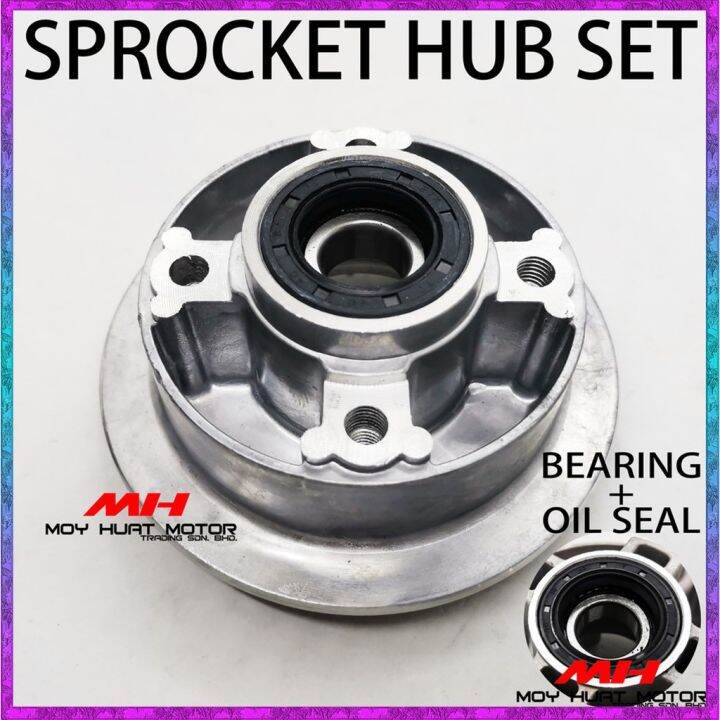 HONDA EX5 DREAM SPROCKET HUB SET / SIAP BEARING SIAP OIL SEAL COMPLETE