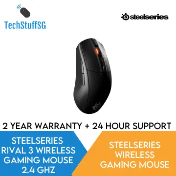 SteelSeries Rival 3 Wireless and Bluetooth Gaming Mouse - 400+ Hr Battery  Life