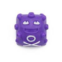 1pc SUN handcraft Koffing resin artisan keycaps for mx stem mechanical keyboards ドガース purple