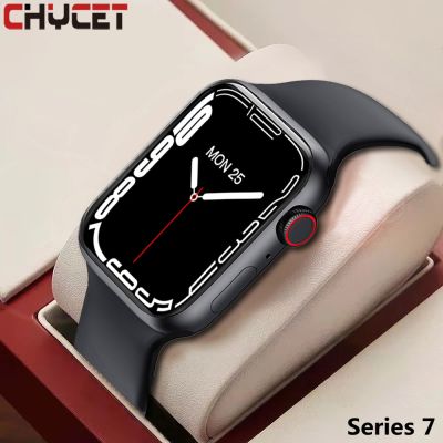 ZZOOI CHYCET 2022 IWO Smart Watch Men Women Series 7 Sports Smartwatch 44mm Bluetooth Call Heart Rate Fitness Tracker Clock PK X8 Max