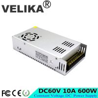 Universal Power Supply DC Regulated 60V 10A 600W Switching Power Adapter Transformer 110V 220V AC To DC60V for CNC CCTV Motor