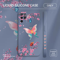 เคสโทรศัพท์สำหรับ OPPO Reno 5 5 5G Reno 5F Reno 5 Pro 5G Reno 5 Pro Plus 5G เคสโทรศัพท์ลายการ์ตูนน่ารักนักบินอวกาศเรือเหาะเคสป้องกันกล้องคลุมทั้งหมดปลอกซิลิโคนน้ำขอบสี่เหลี่ยม