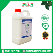 AntiB - Nước lau sàn chuyên dụng cho robot lau nhà - Hương Chanh 2L