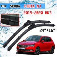 For Skoda Fabia 3 NJ 2015 2016 2017 2018 2019 2020 MK3 Accessories Car Front Windscreen Wiper Blades Brushes Cutter Auto Parts