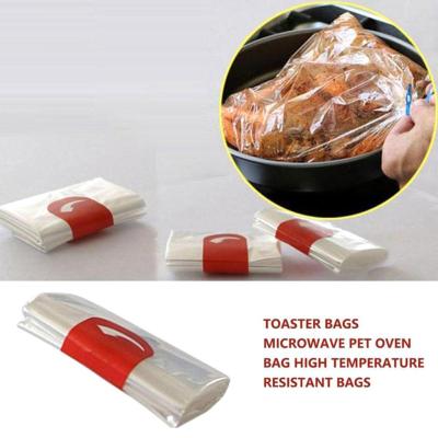 PET Cooking Bag Turkey Roasting Bag Chicken Oven Bags Toaster Bags Baking Bags W0P8