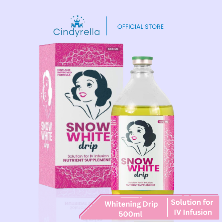 Snow White Gluta Drip Complete Set with Collagen Your Beauty Whitening Secret with Glutathione