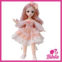 IJVBTV Barbie ตุ๊กตาบาบี้ 30ซม. ค่ะ ของเล่นเด็กเล่น ดีไอวาย บีเจดี1/12 ตุ๊กตาเจ้าหญิง บิ๊กอายส์ ข้อต่อขยับได้ ของขวัญสำหรับเด็กผู้หญิง ชุดของเล่นสำหรับเด็ก โมเดลเจ้าหญิงแบบ ตุ๊กตาเด็กหญิงมอลลี่ ตุ๊กตาเจ้าหญิง BJD ตุ๊กตาหลายข้อต่อ