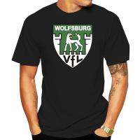 VfL WOLFSBURG GERMANY Bundesliga Football Soccer Gray T-SHIRT NEW Size s-4xl