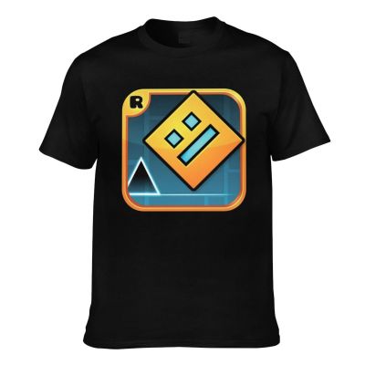 Geometry Dash Game Logo Mens Short Sleeve T-Shirt