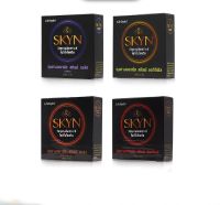 ถุงยางอนามัย LifeStyles SKYN Condom รวมทุกรุ่นไลฟ์สไตล์ สกินน์ " รุ่น ขายดี ( ขนาด 52 , 53 , 56 มม. ) เนื้อยางสังเคราะห์