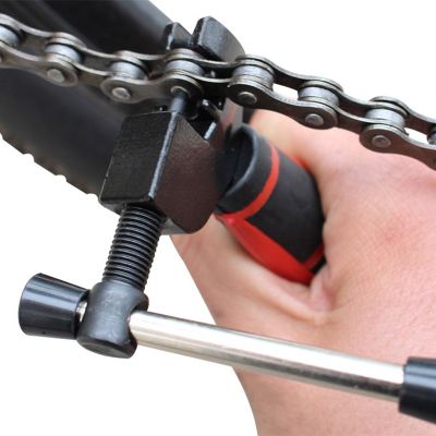 【LZ】✶  Removedor de link de corrente de mountain bike divisor disjuntor dechainer de aço portátil 1X ferramenta de reparo de bicicleta