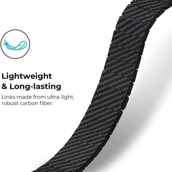 watch-gt-3-se-carbon-fiber-สาย-สำหรับ-huawei-watch-gt-3-42mm-46mm-สายนาฬิกาสำรอง-lightweight-สายนาฬิกา