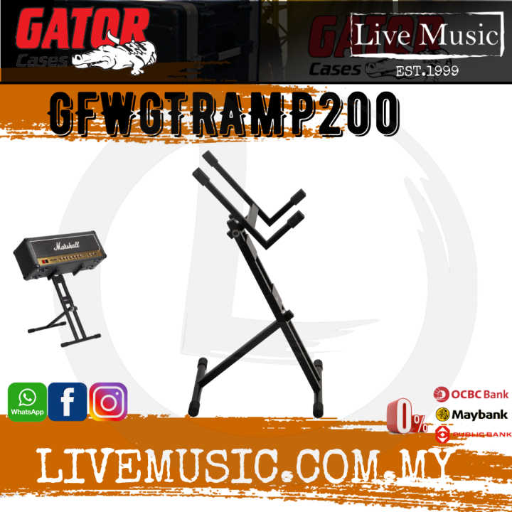 Gator Frameworks Combo Amp Stand High (GFWGTRAMP200) Lazada