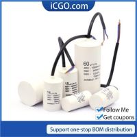 CBB60 Motor Run Capacitors 400V 450V 3UF 4UF 5UF 6UF 8UF 10UF 12UF 15UF 18UF 20UF 25UF 30UF 35UF 40UF 45UF 50UF 60UF for Washing Machine