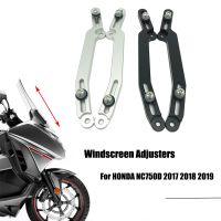 เด็กเล่น✔Motorcycle สำหรับ HONDA NC750D NC 750D NC750 D 2017 2018 2019อุปกรณ์ปรับกระจกบังลมกระแสลมปรับได้อุปกรณ์เสริมมอเตอร์ไซค์