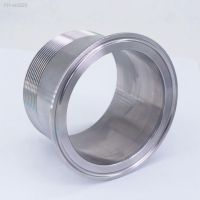 3 quot; BSP Male x 106mm Ferrule O/D Tri Clamp 3.5 quot; 304 Stainless Steel Sanitary Pipe Fitting Connector