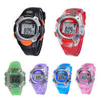 Multifunction Unisex PU Band Digital Watches Green