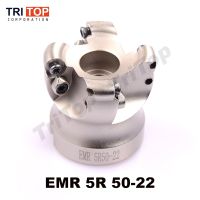 จัดส่งฟรี EMR 5R 50-22-4T เครื่องตัดกัดใบหน้าเครื่องมือกัดซีเอ็นซีสําหรับเม็ดมีดกลมประเภท R5 RPMW1003