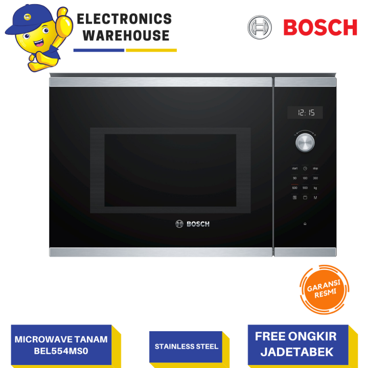 BOSCH Serie 6 Builtin Microwave Oven BEL554MS0 *Khusus Jadetabek