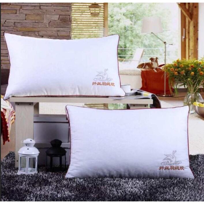 Feather Velvet Cotton Three-dimensional Core Memory Cervica Soft Pillow 