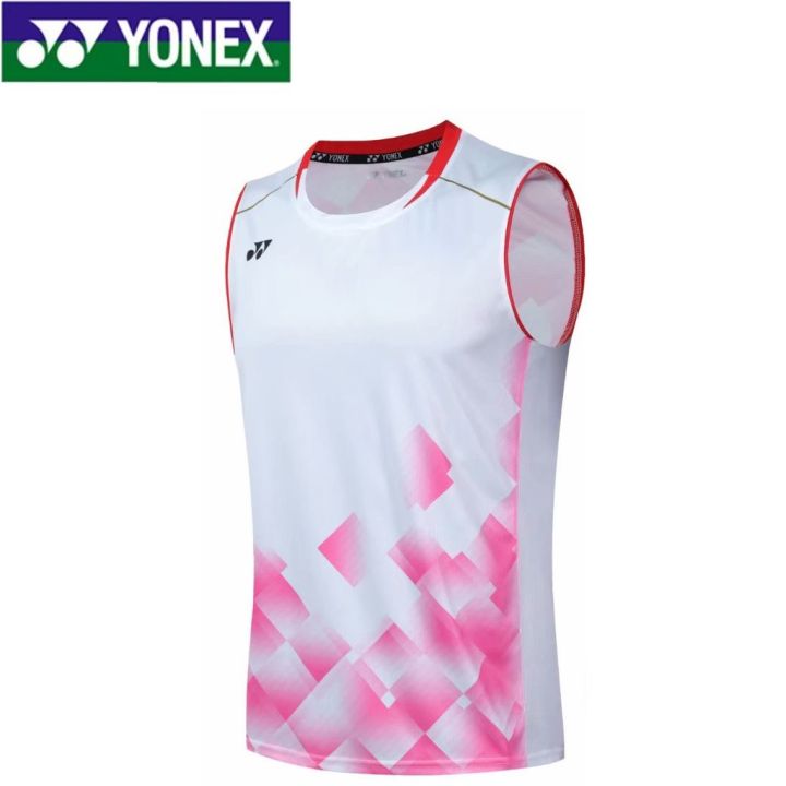Yonex Badminton vest sleeveless t-shirt competition suit training ...