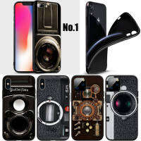 SFG95 Vintage Camera Design อ่อนนุ่ม High Quality ซิลิโคน TPU Phone เคสโทรศัพท์ ปก หรับ iPhone 7 8 11 12 13 14 Pro XS Max SE X XR Plus SE