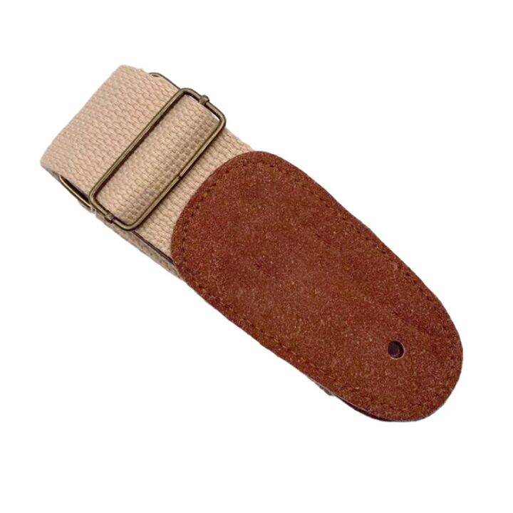 Guitar Strap Folk Adjustable Pure Cotton Guitar Strap Electric Guitar Strap Acoustic Guitar
