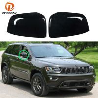 จุกปิดยางล้อกระจกมองหลังด้านหน้าซ้าย/ขวาสำหรับรถ Jeep Grand Cherokee / Dodge Durango 2011-2020ส่วนภายนอกอัตโนมัติ