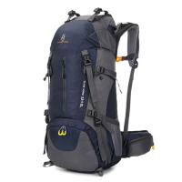 60L Hiking Backpack Water-resistant Outdoor Sport Trekking Mountaineering Travel Backpack with Shoe Compartment for Men and Women