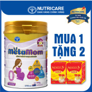 Tặng 2 lọ yến Sữa bột Nutricare MetaMom cho phụ nữ mang thai cho con bú