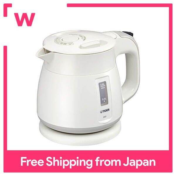 Tiger electric kettle 600ml white Wakuko PCFG060W Lazada