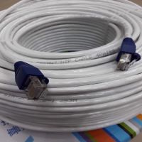 CAT6 indoor100เมตร สายแลนแบบภายใน สำเร็จรูป สามาร๔ทนแดดทนฝนได้ดี รองรับความเร็วสูงสุด ใช้งานดี