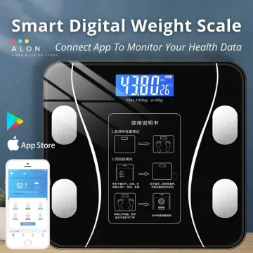 LIORQUE Body Weight Digital Bathroom Scales, High Precision Weight