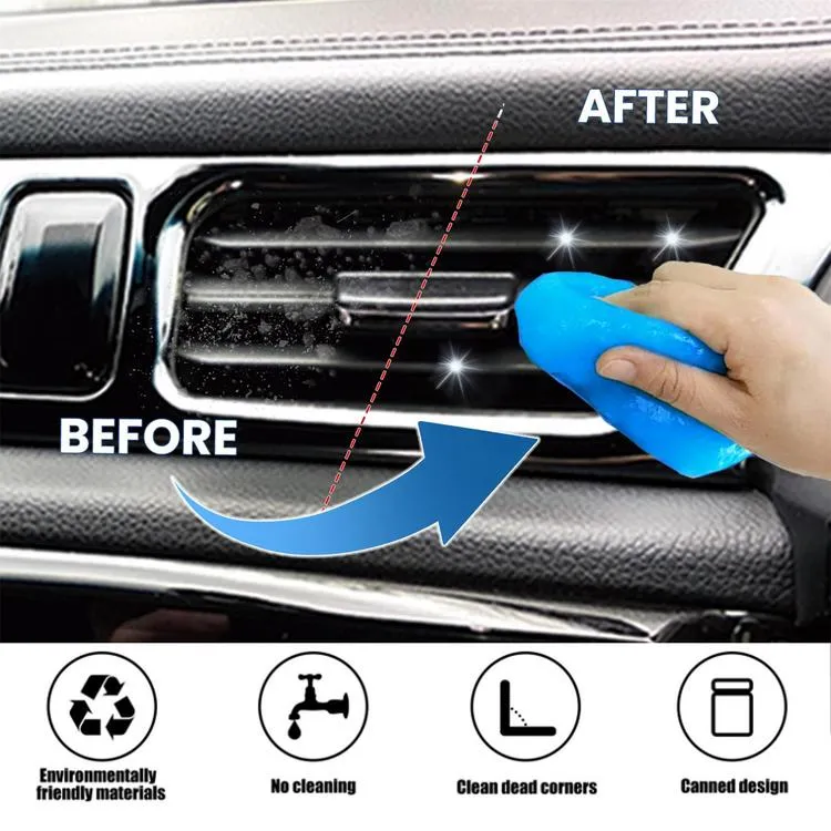 Mua JUSTTOP Universal Cleaning Gel for Car, Detailing Putty Gel Detail  Tools Car Interior Cleaner Laptop Cleaner(Blue) trên Amazon Mỹ chính hãng  2023 | Giaonhan247