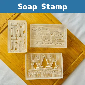 Diy handmade soap stamps white resin soap chapter variety of handmade soap  chapter personality