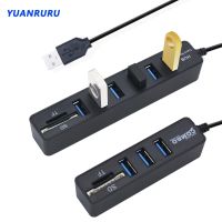 USB Hub 2.0 Type C Multi USB Splitter High Speed 3/6 Ports OTG 2.0 Hab TF SD Card Reader All In One For PC Computer Phone USB Hubs