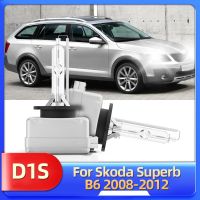 Lslight 2ชิ้น D1s 6000K หลอดไฟเอชไอดีซีนอนรถไฟหน้า35W ไฟหน้ารถอัตโนมัติสำหรับ Skoda B6ที่ยอดเยี่ยม2009 2010 2011 2012