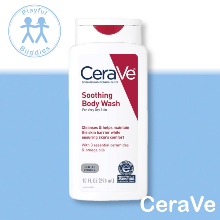CeraVe Soothing Body Wash 10 fl oz (296ml) Lazada PH