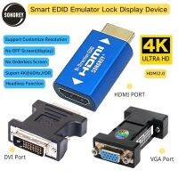 SONGREY HDMI EDID Emulator Passthrough อะแดปเตอร์ปลั๊กสำหรับ Extender/ สวิตช์ KVM/ตัวรับ AV/เครื่องแยกวิดีโอ/Xbox Gaming