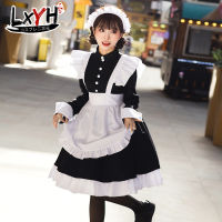 [LXYH- COSER KING] Japanese Gothic Lolita Cosplay Costume Princess Dress Girl Maid เครื่องแต่งกายคอสเพลย์ การ์ตูนอะนิเมะ