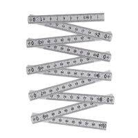 1M 2M 10-parts Folding Carpenters Ruler Lightweight Compact Measuring Stick Slide Fold Up Meter for Woodworking Shoes Accessories