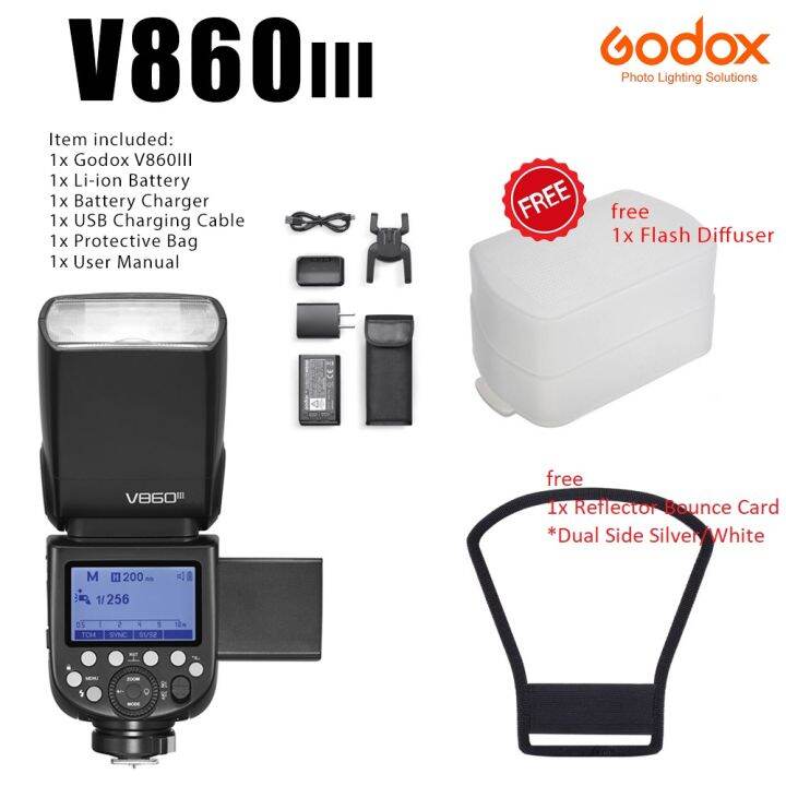 Godox V860III Thinklite TTL Camera Flash | Lazada